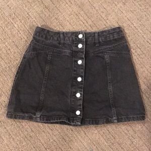 Topshop Denim Skirt